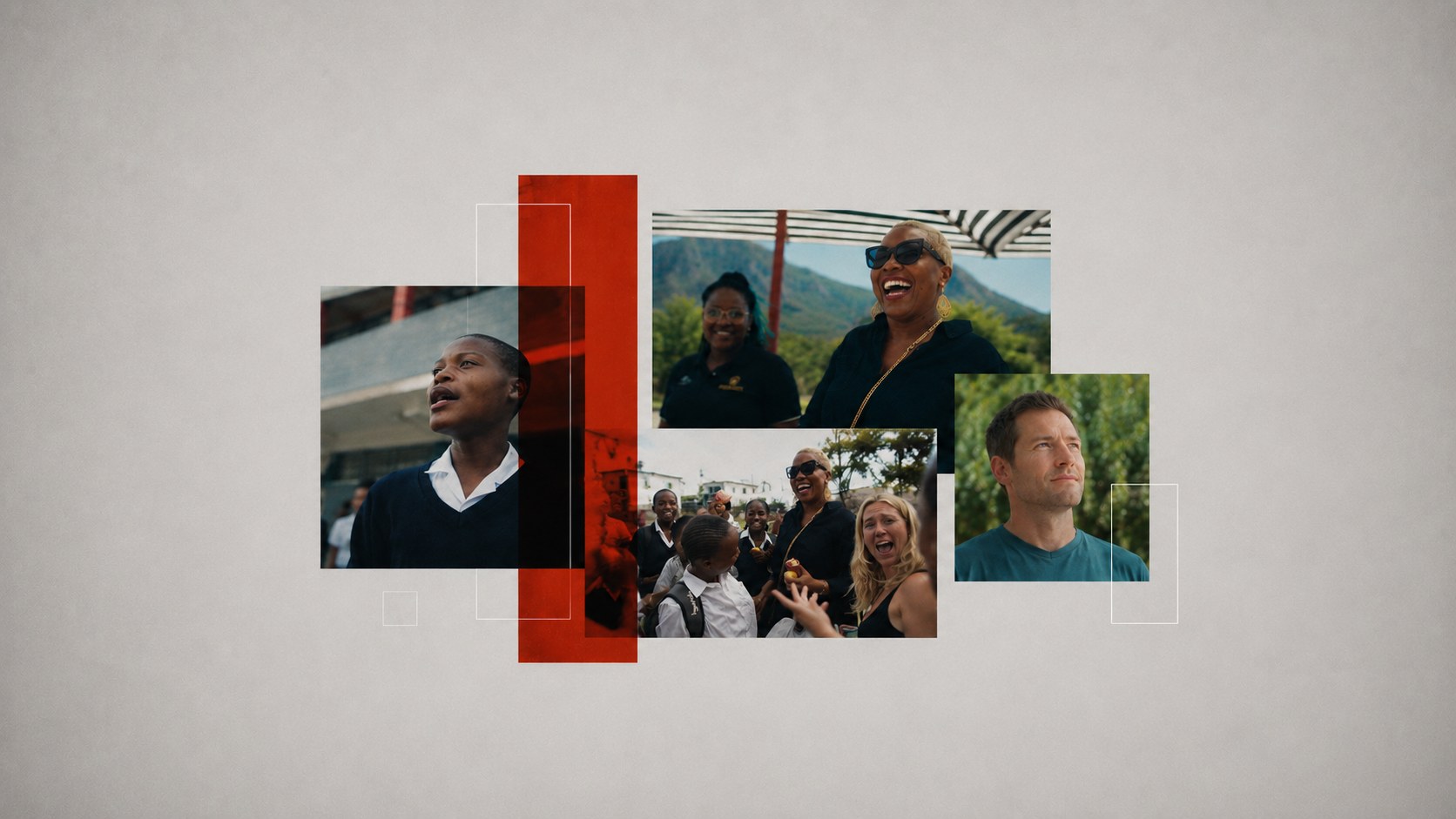 Collage of stills from House of Founders, Cape Town